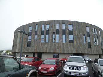 Das neue Kulturelle Zentrum mit Touristinformation von Akureyri