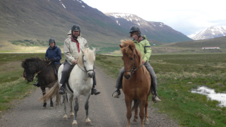 Beim Reiten