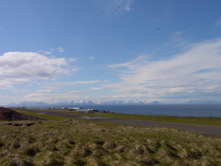 In der Ferne liegt Island