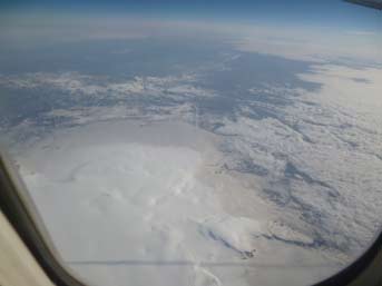 Gletscher von Oben