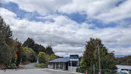 Besucherzentrum in Manapouri 