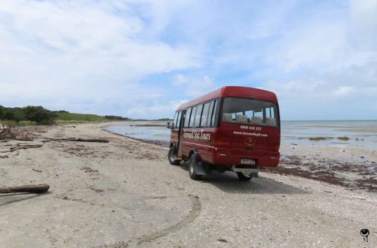 Unsere Fahrt führte an der Ostseite der Küste entlang