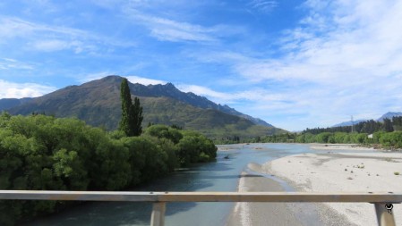 Überfahrt über den Shotover River