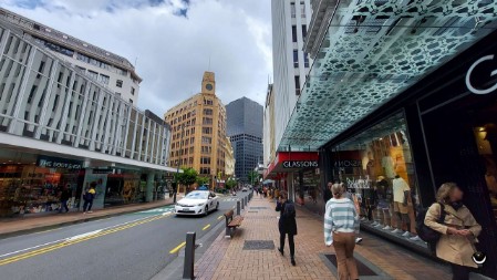 Stadtzentrum von Wellington