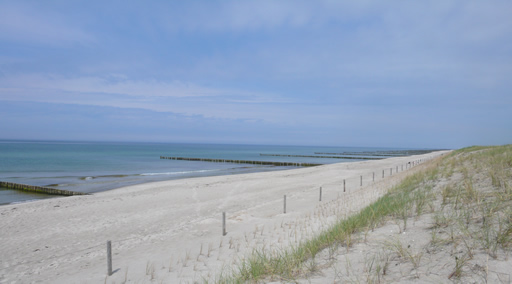 Am Badestrand der Ostsee