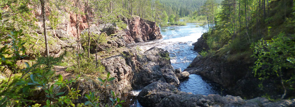 Oulanka Nationalpark Canyon