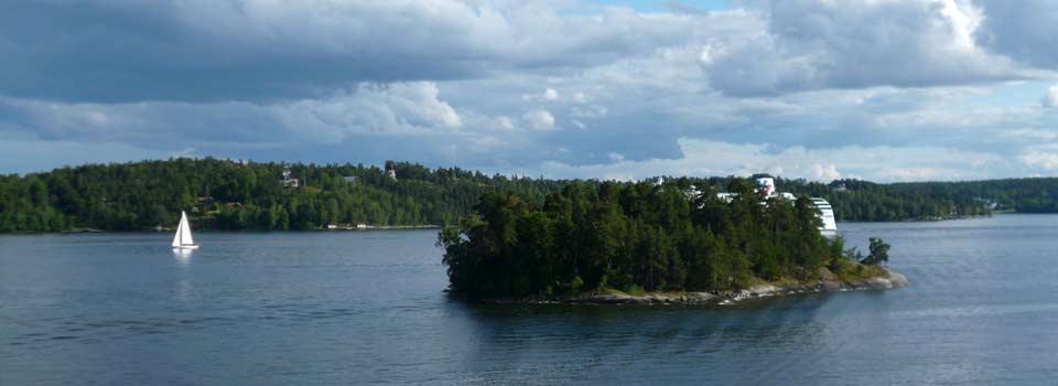 Die Schären zwischen Finnland und Schweden