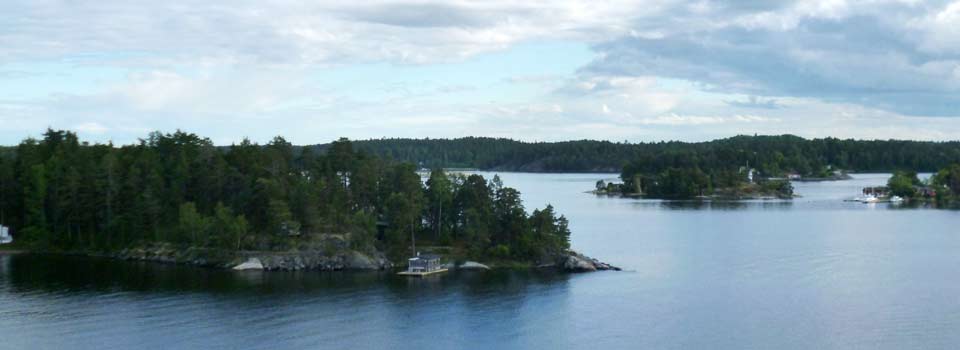 Die Schären zwischen Finnland und Schweden